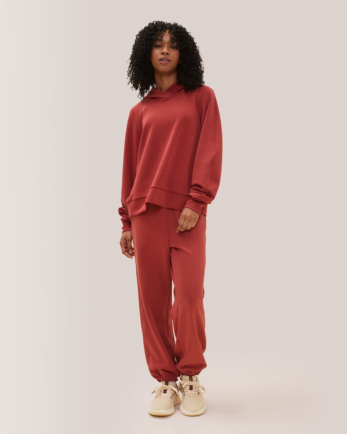 Edelweisse Jogger Pants Rose Boreal -Rubis