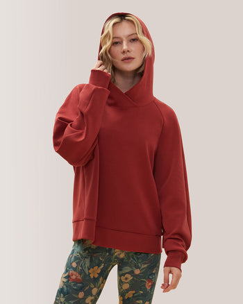 Horizon Hoodie Rose Boreal -Rubis Over