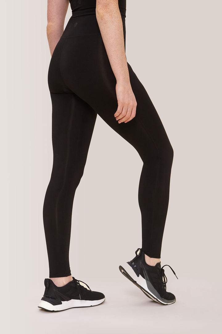Commando Legging with Pockets Leak Proof by Rose Buddha and Viita Protection -Total Eclipse / Noir