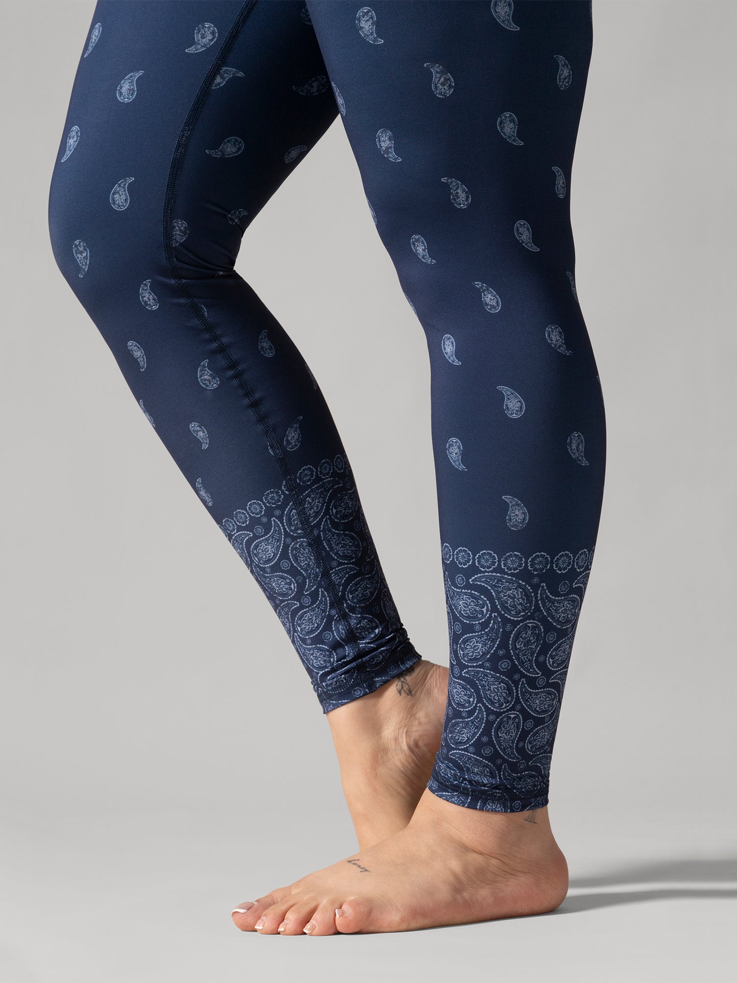 Reversible Legging Bandana Navy Rose Boreal -Bandana