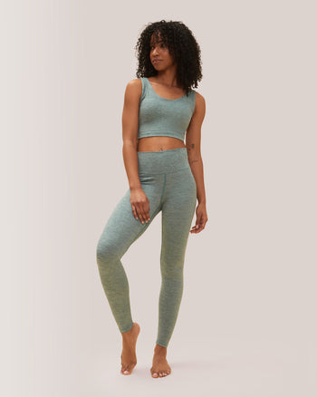 BFF Legging Rose Boreal - Teal Over / Agave Over