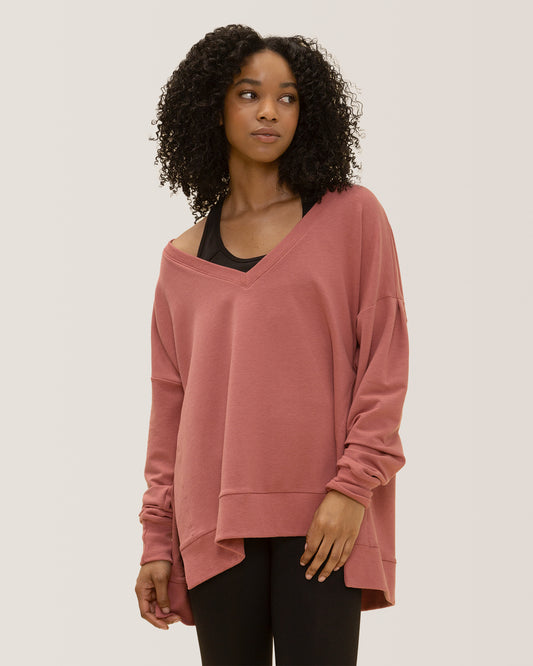 Forillon Sweatshirt - Rose Boreal - Blush / Rosée