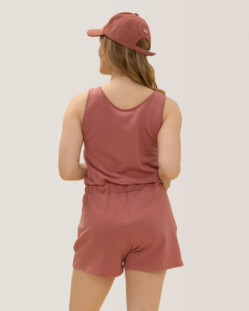 Heat Wave Romper, Combishort canicule - Blush / Rosée.