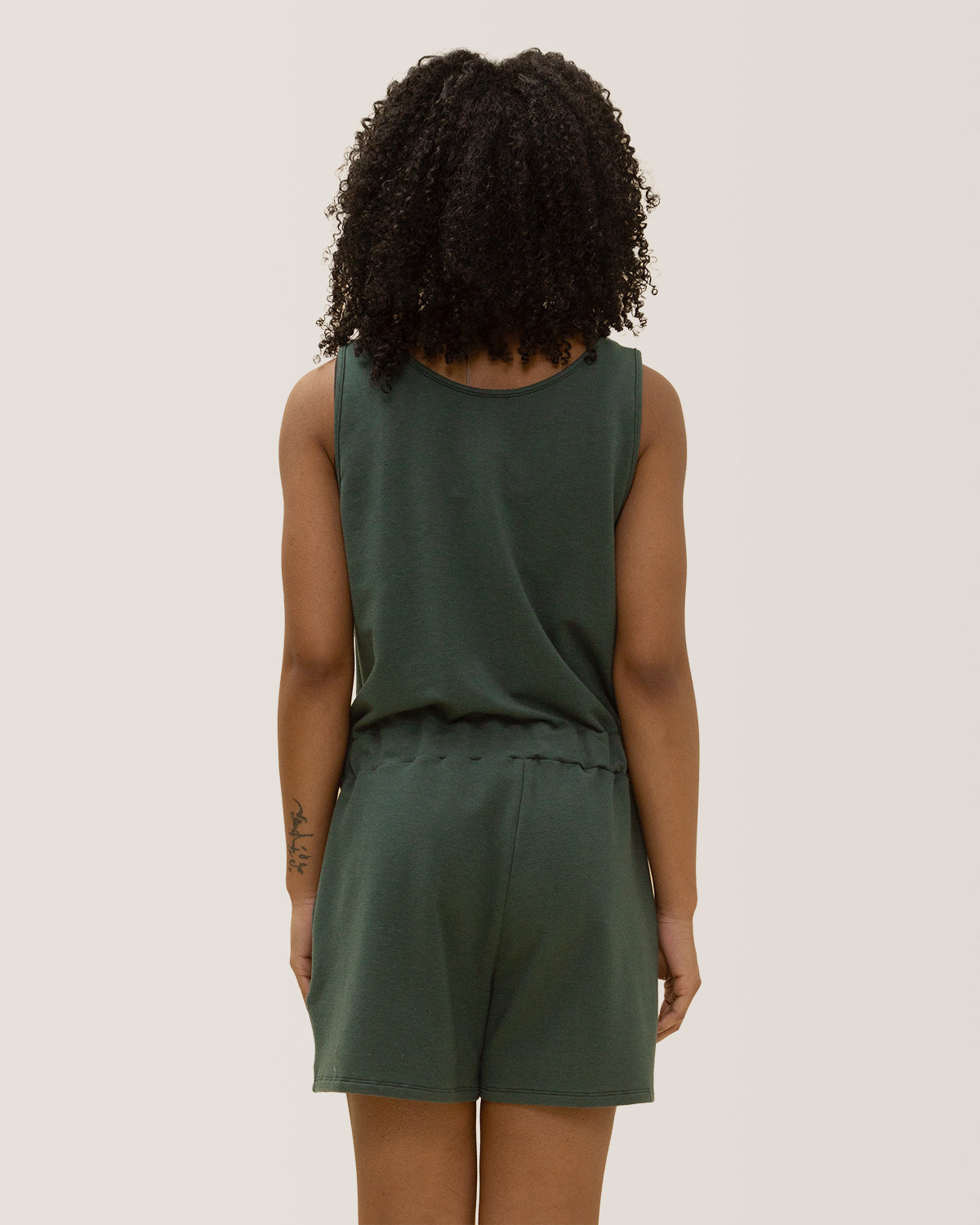 Heat Wave Romper, Combishort canicule - Dark Lagoon / Lagon Sombre.