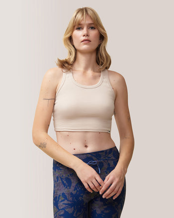 Mile-End Tank Top, Camisole Mile-End - Hazel Wood / Bois de noisette..