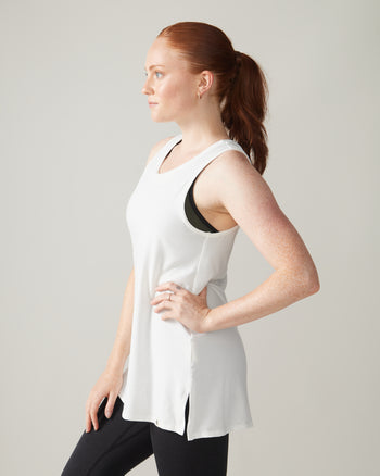 Astral Tank - Natural White / Camisole Astrale - Blanc Naturel